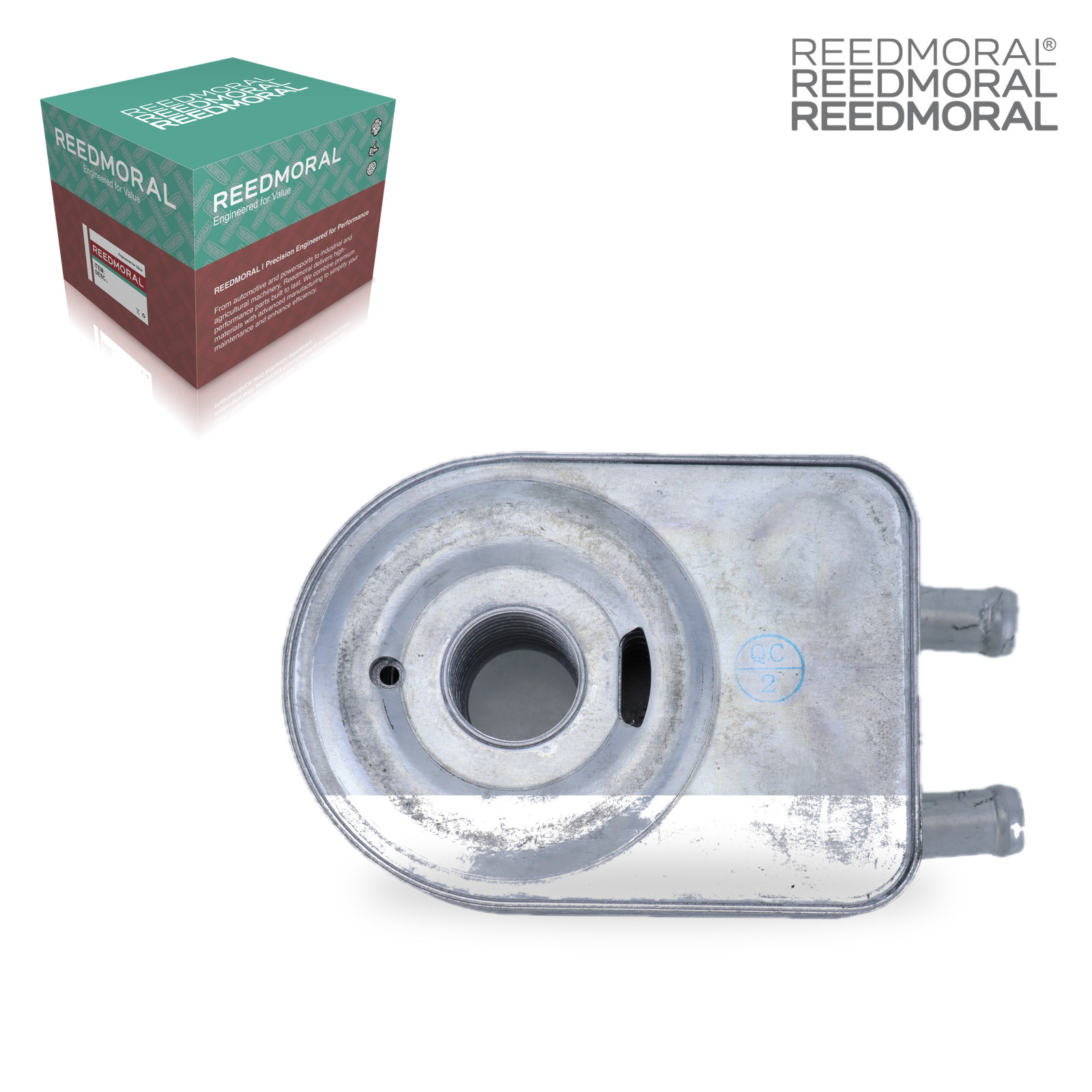 YLQ007 REEDMORAL Engine Oil Cooler 04884757AE detail view 8