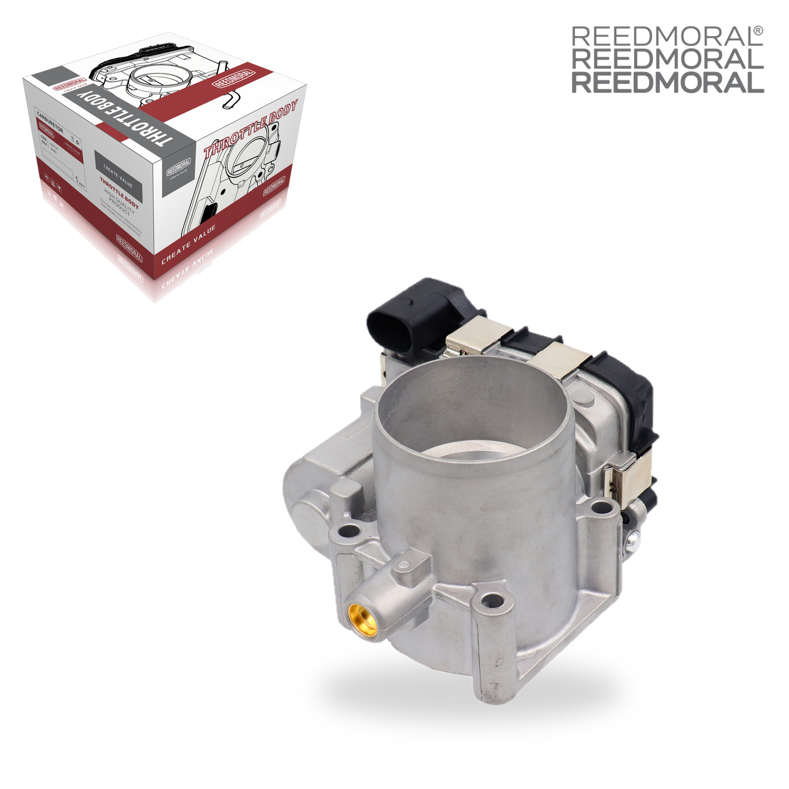 J1102 REEDMORAL Throttle Body Assembly 03F133062B V10810086, 7519197 03C133062M 03C133062Q 03C133062H 11331766001 product angle 7