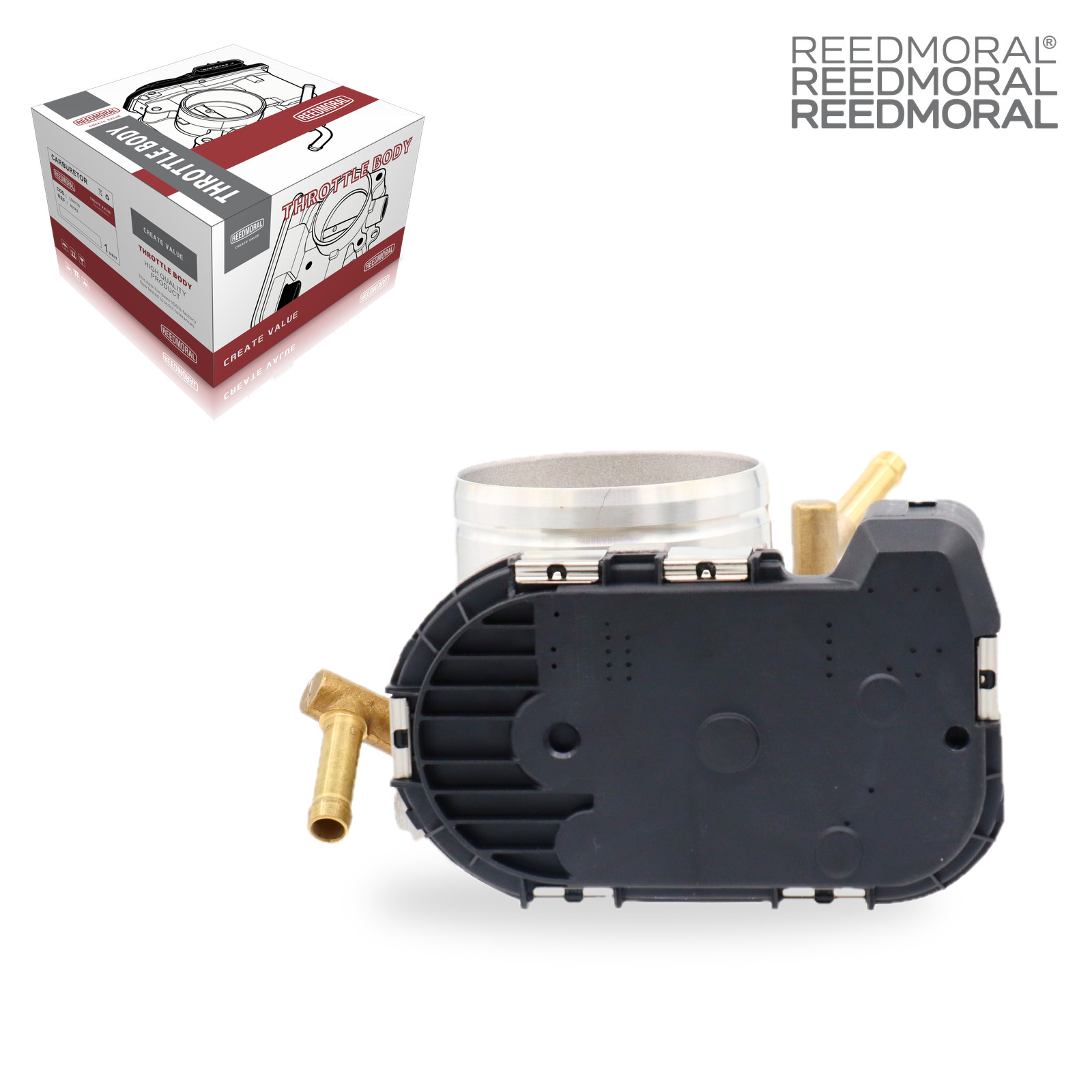 J1106 REEDMORAL Throttle Body Assembly OSSCA:14252 06A133062Q 0280750061 0280750062 06A133062D 0 280 750 061 06A 133 062 D 06A 133 062 Q VEMO:V10-81-0065 6323 S20156 product angle 7