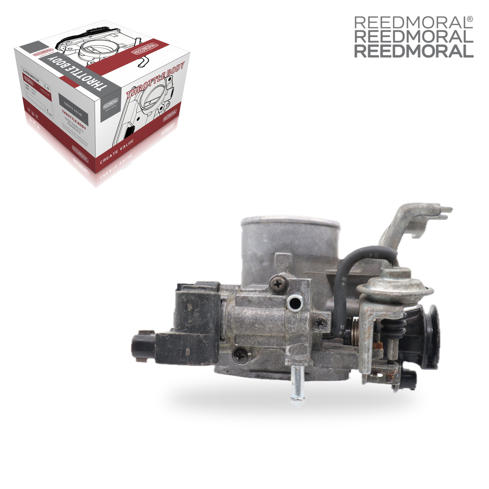 J1122A REEDMORAL Mechanical Throttle Body Assembly 22210-75240 22210-75250 detail view 5
