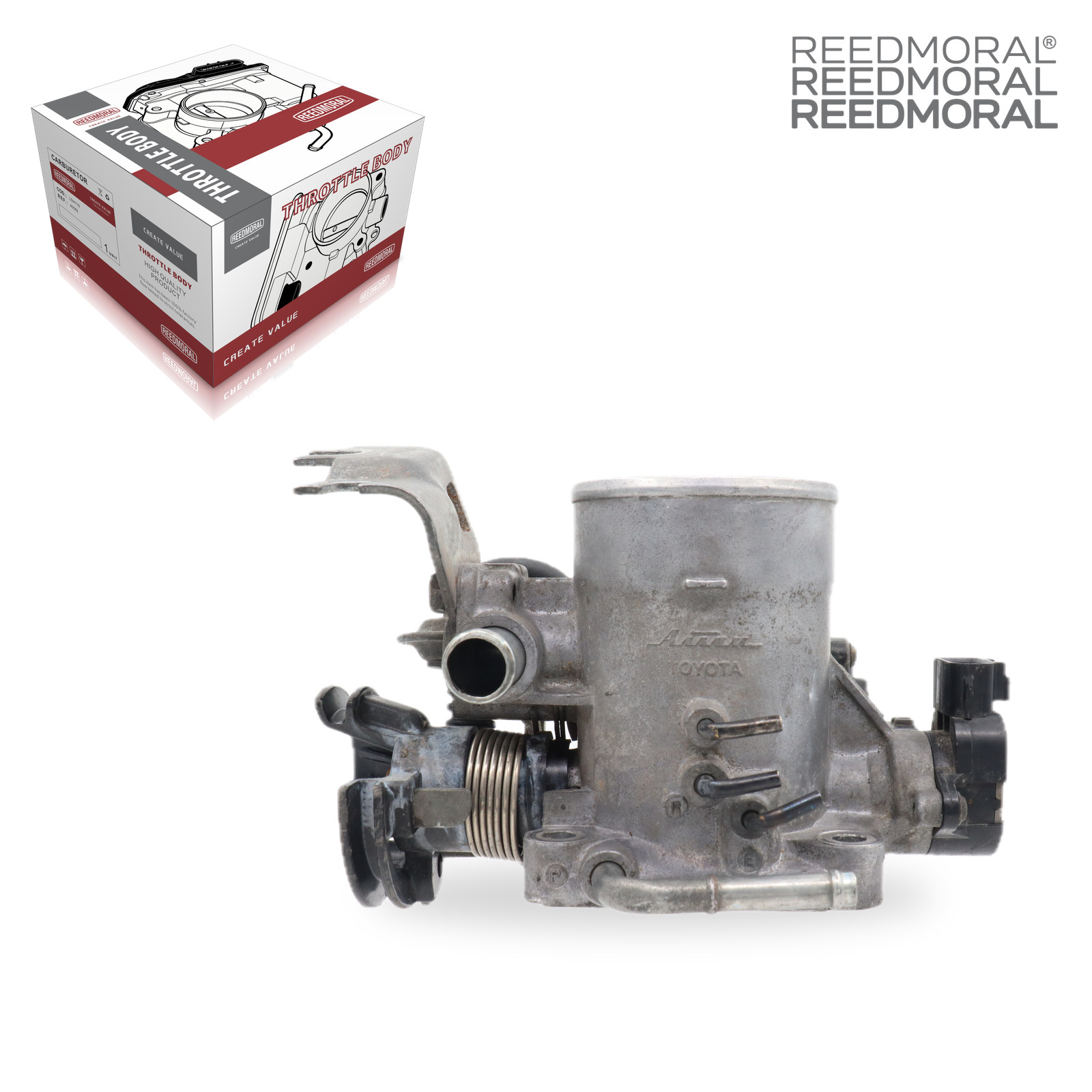J1122A REEDMORAL Mechanical Throttle Body Assembly 22210-75240 22210-75250 detail view 6