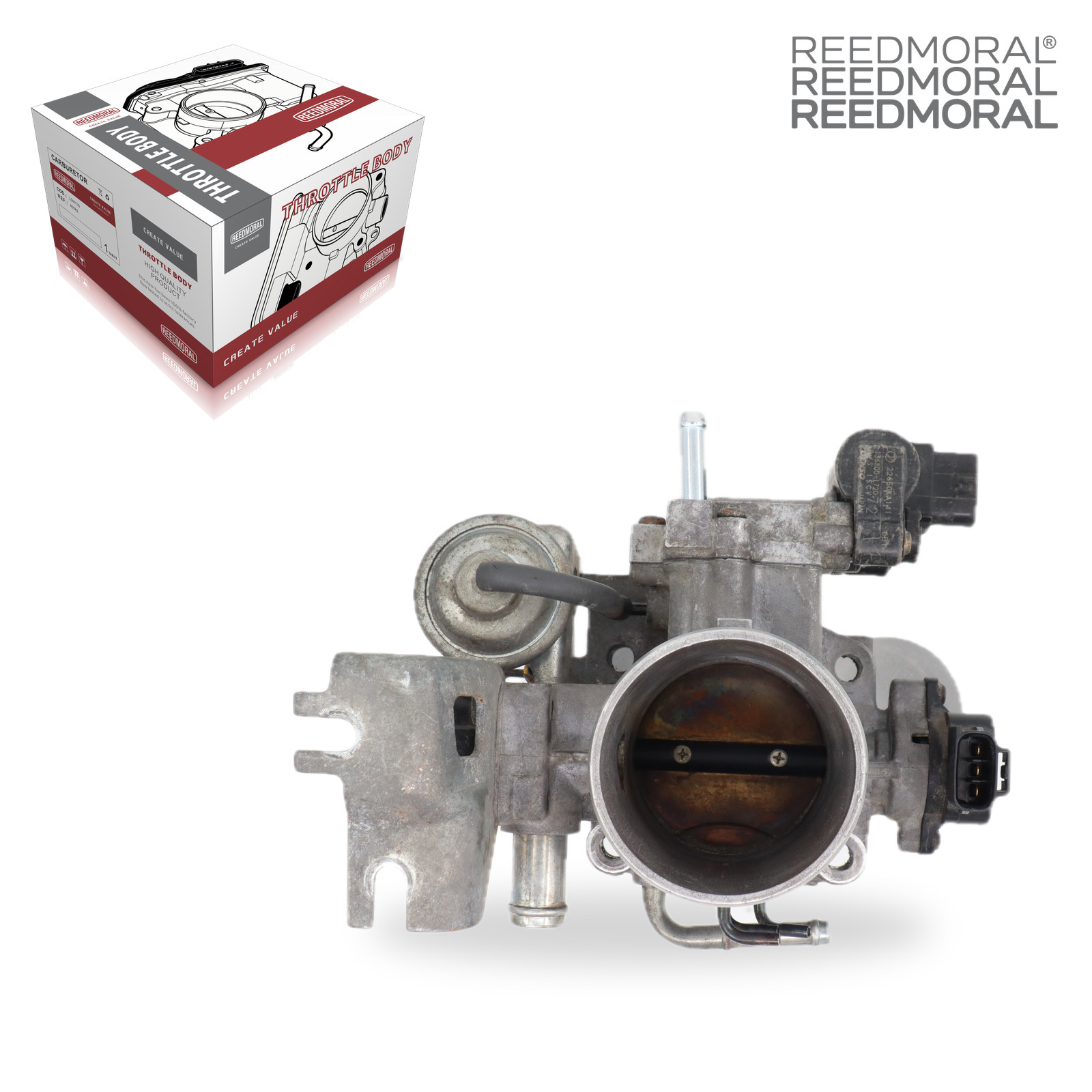 J1122A REEDMORAL Mechanical Throttle Body Assembly 22210-75240 22210-75250 detail view 7