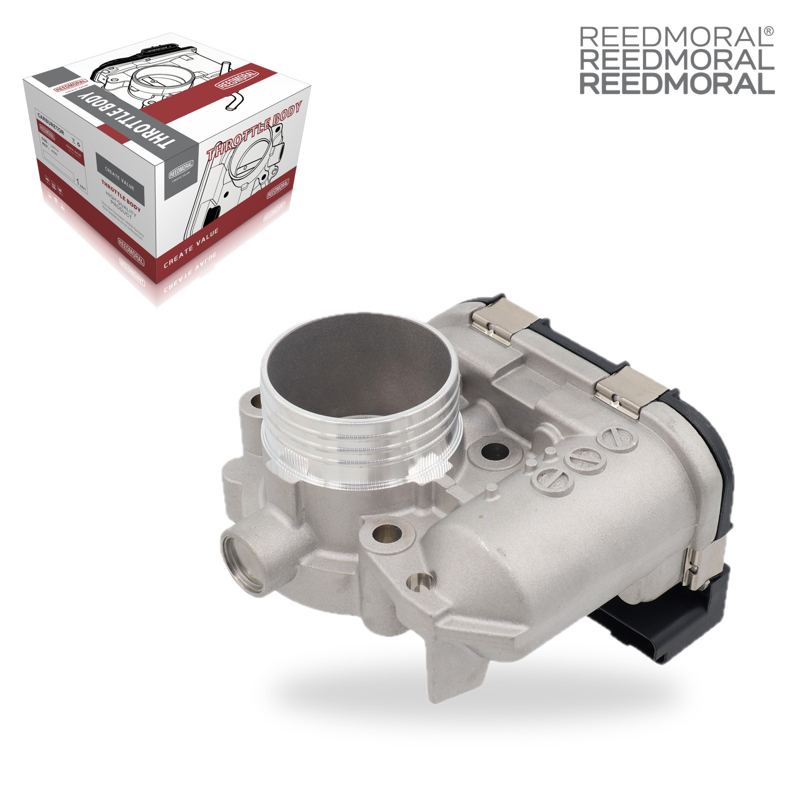 J1123 REEDMORAL Throttle Body Assembly BOSCH: 0280750228 PEUGEOT / CITROEN: 9652510380 / 163634 product angle 4