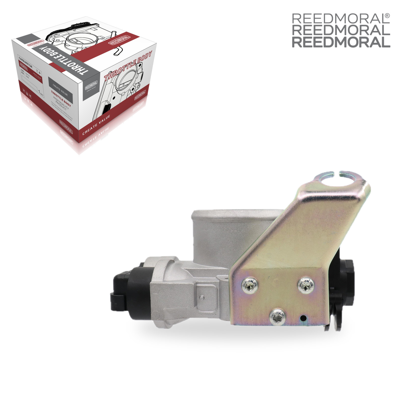 J1283 REEDMORAL Throttle Body Assembly 34SXFE4、46551361、55194152 SXFE0402 product angle 3