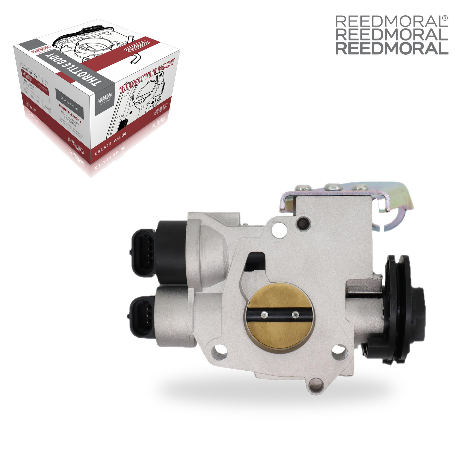 J1283 REEDMORAL Throttle Body Assembly 34SXFE4、46551361、55194152 SXFE0402 product angle 4