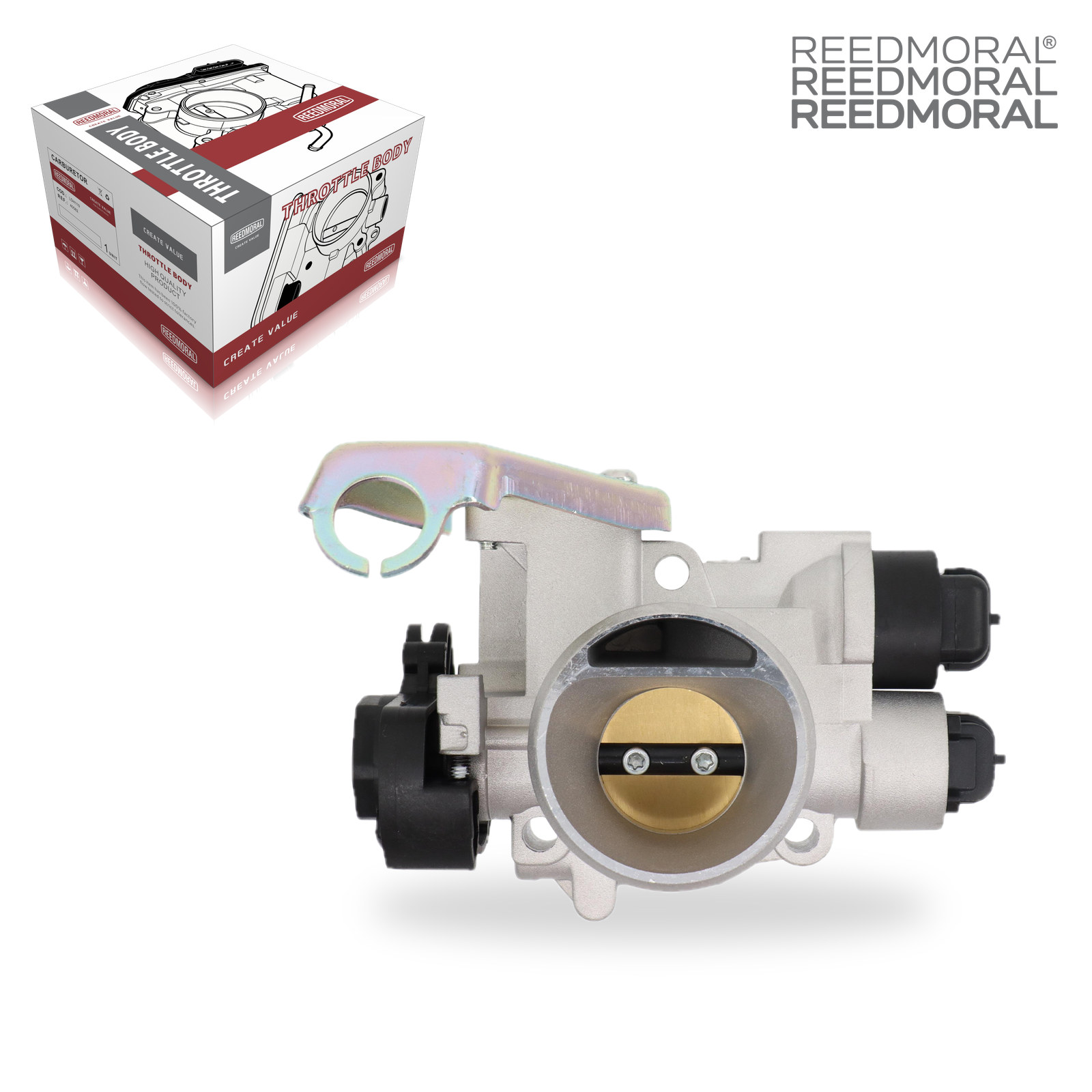 J1283 REEDMORAL Throttle Body Assembly 34SXFE4、46551361、55194152 SXFE0402 product angle 5