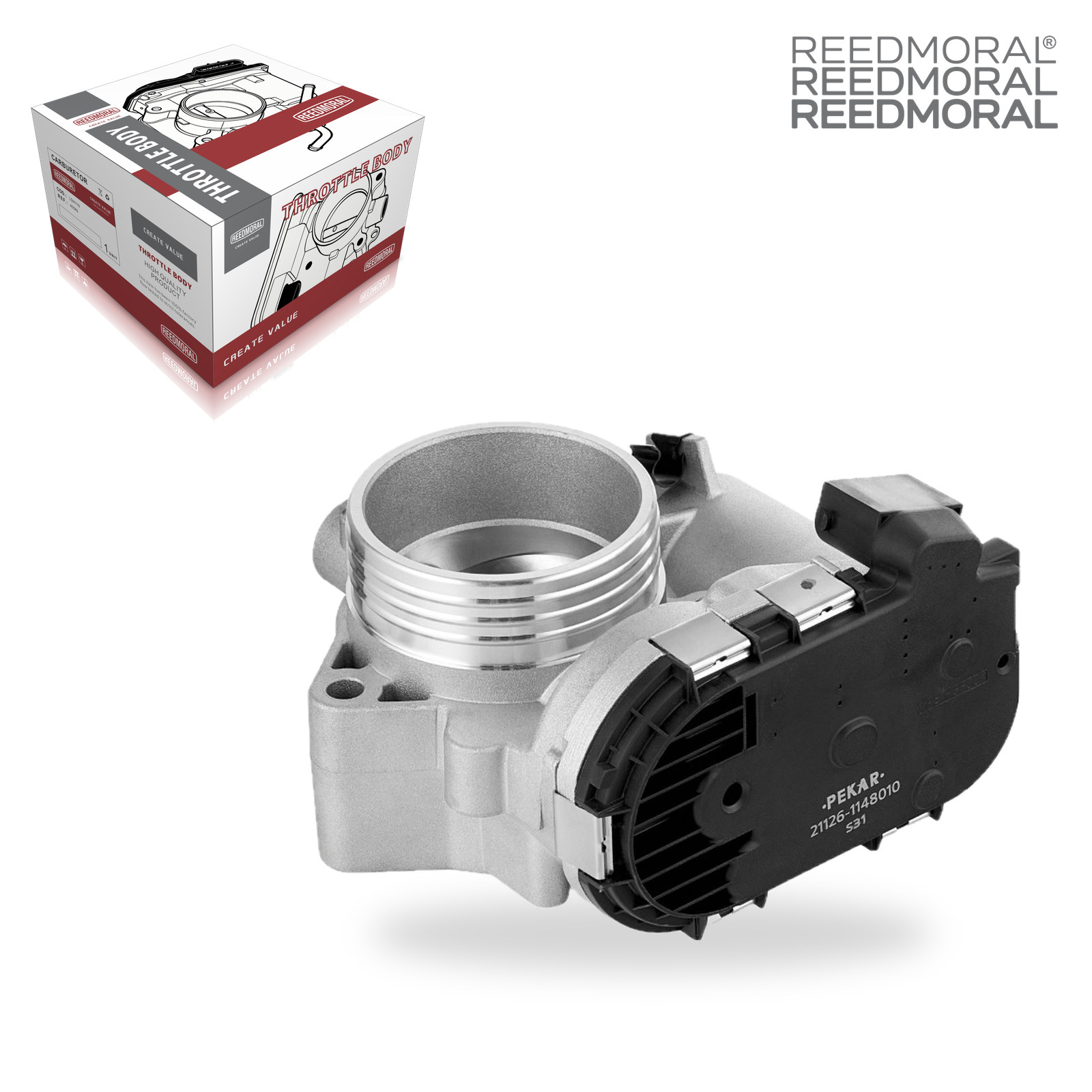 J1468 REEDMORAL Electronic Throttle Body Assembly 0280750526 21126-1148010 21126 1148010, 0280750526 14310DVE51C main view