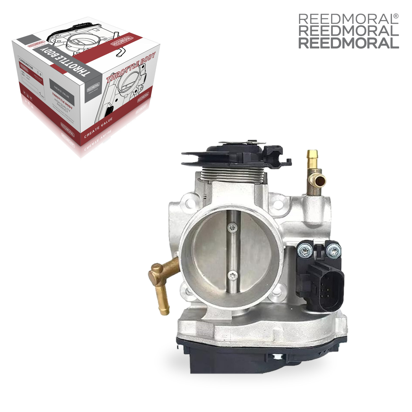 J1566 REEDMORAL Electronic Throttle Body Assembly 037133064F main view