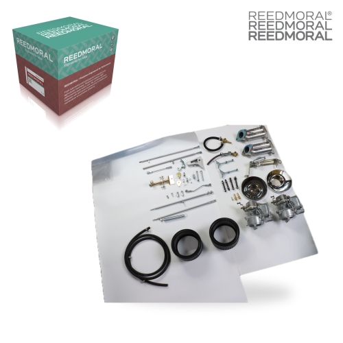 LDH195TZ REEDMORAL Dual Carburetor Conversion Kit 40mm VW Dual Carburetor Kits detail view 2