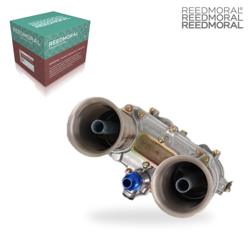 LDH251D REEDMORAL carburetor 19030.051 19030.018 48IDA top view with REEDMORAL packaging