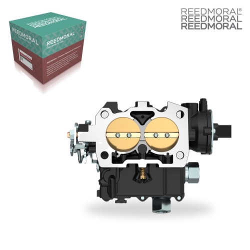 LDH268KH REEDMORAL Marine Two-Barrel Carburetor Assembly LDH268KH detail view 2