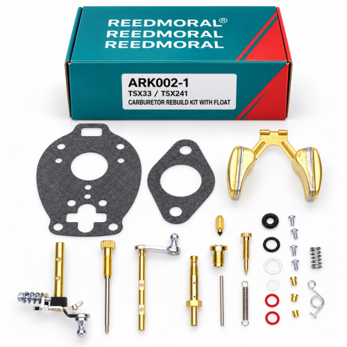 ARK002-1 REEDMORAL Ford TSX33 TSX241 carburetor rebuild kit with float