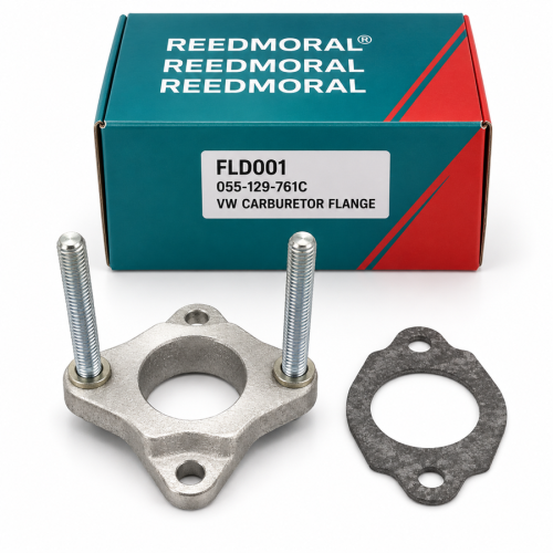 FLD001 REEDMORAL Volkswagen carburetor flange 055-129-761C