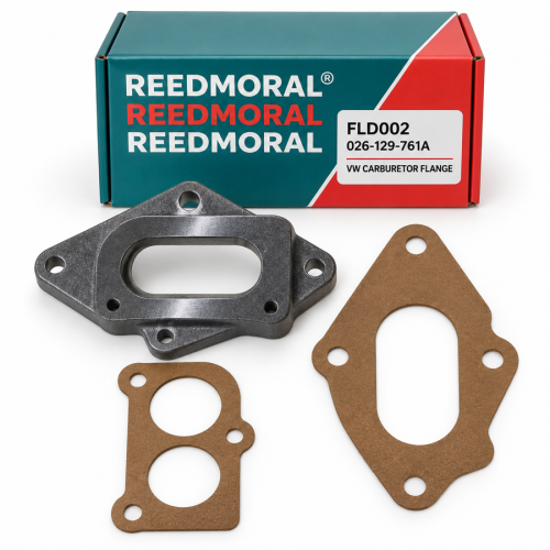 FLD002 REEDMORAL Volkswagen carburetor flange 026-129-761A