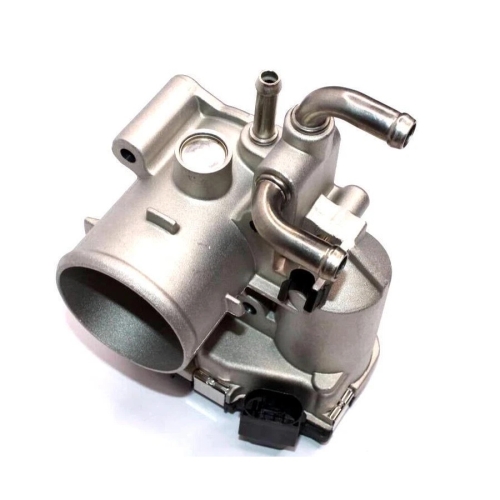 J1297 REEDMORAL electronic throttle body 3510003700 upper rear housing and hose-port view