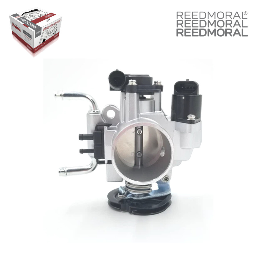 J1413 REEDMORAL Mechanical Throttle Body Assembly 25182960 / 96184569 detail view 3
