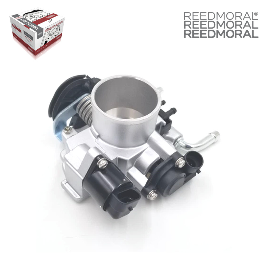 J1413 REEDMORAL Mechanical Throttle Body Assembly 25182960 / 96184569 detail view 4