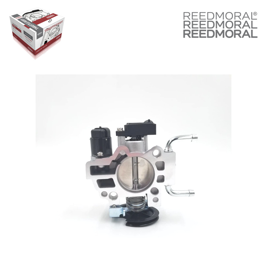 J1413 REEDMORAL Mechanical Throttle Body Assembly 25182960 / 96184569 detail view 5
