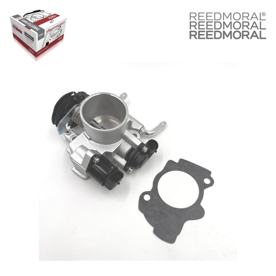 J1413 REEDMORAL Mechanical Throttle Body Assembly 25182960 / 96184569 detail view 7