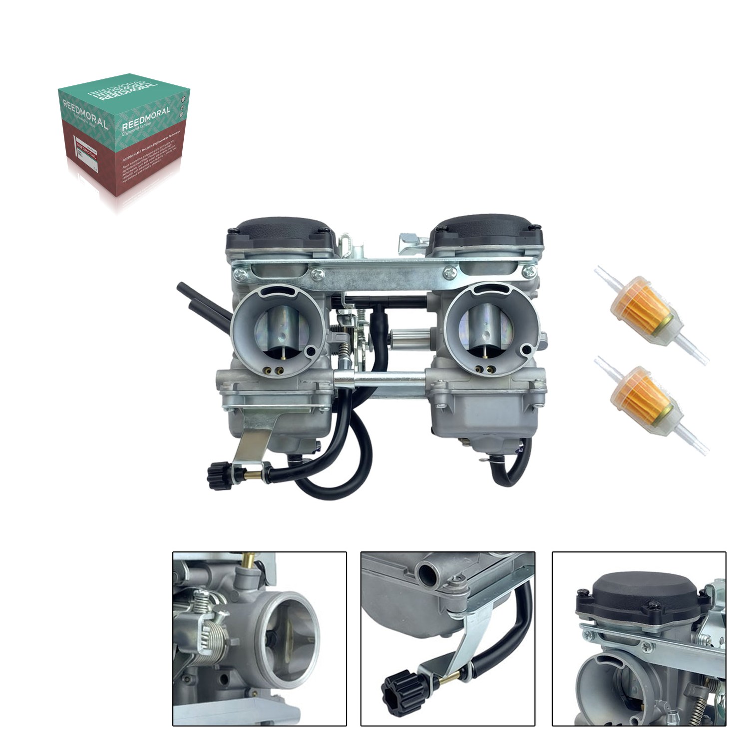 LDH911 REEDMORAL 15004-0045 Kawasaki Vulcan 500 LTD / EN500C; exact OEM catalogue application 2008-2009 side profile and cable bracket view